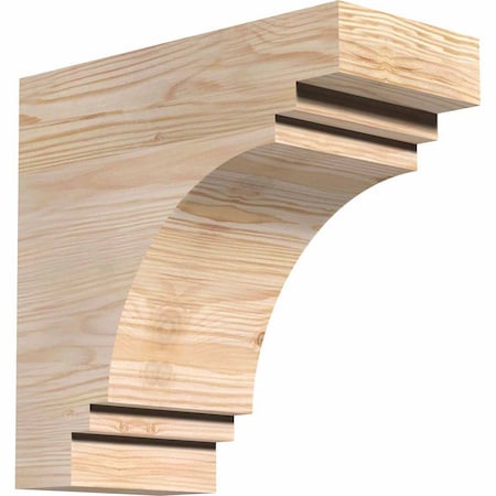 Ekena Millwork Pescadero Smooth Rafter Tail, Douglas Fir, 5 1/2"W x 12"H x 12"L RFT06X12X12PEC00SDF